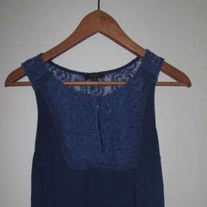 Navy Blue Tank Top